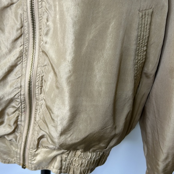 FUDA International⭐️ Vintage Silk Tracksuit Beige/Gold Pants & Jacket Set AS-IS - Picture 16 of 16